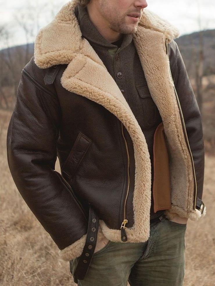 Regal Shearling Jacket