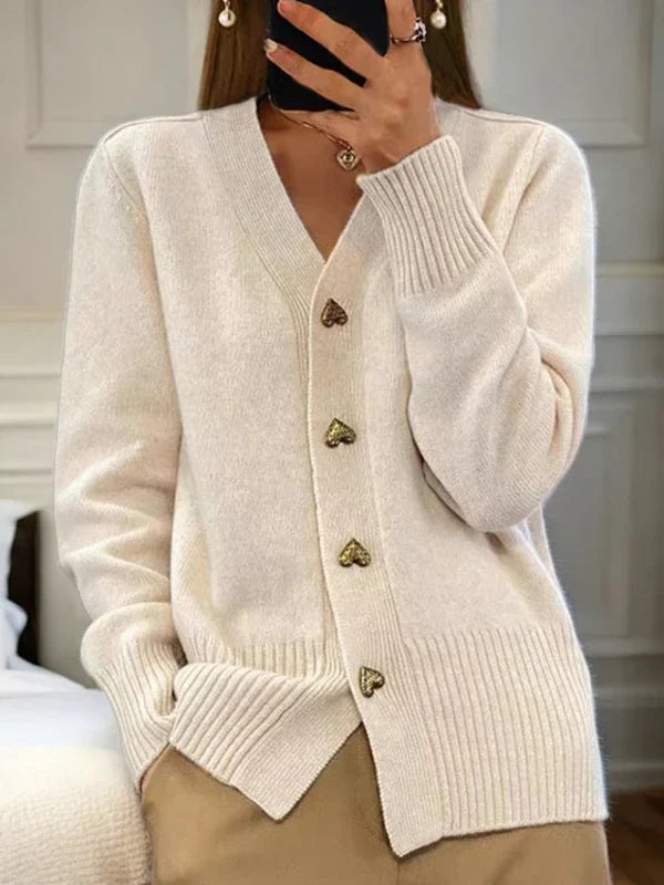 Colette™ Heart Knit Cardigan.